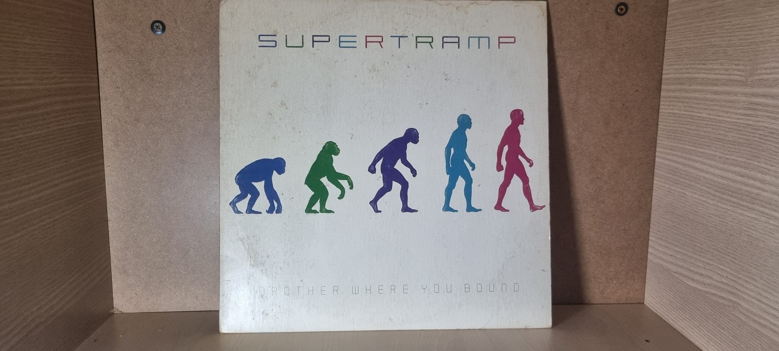 Supertrump — Brother Where you bound, foto do exemplar anunciado