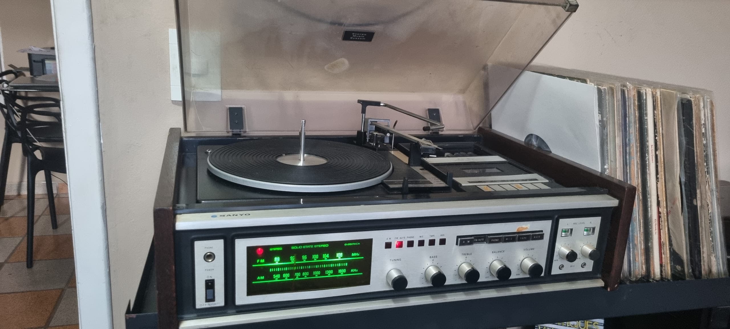 Garrard, foto do exemplar anunciado