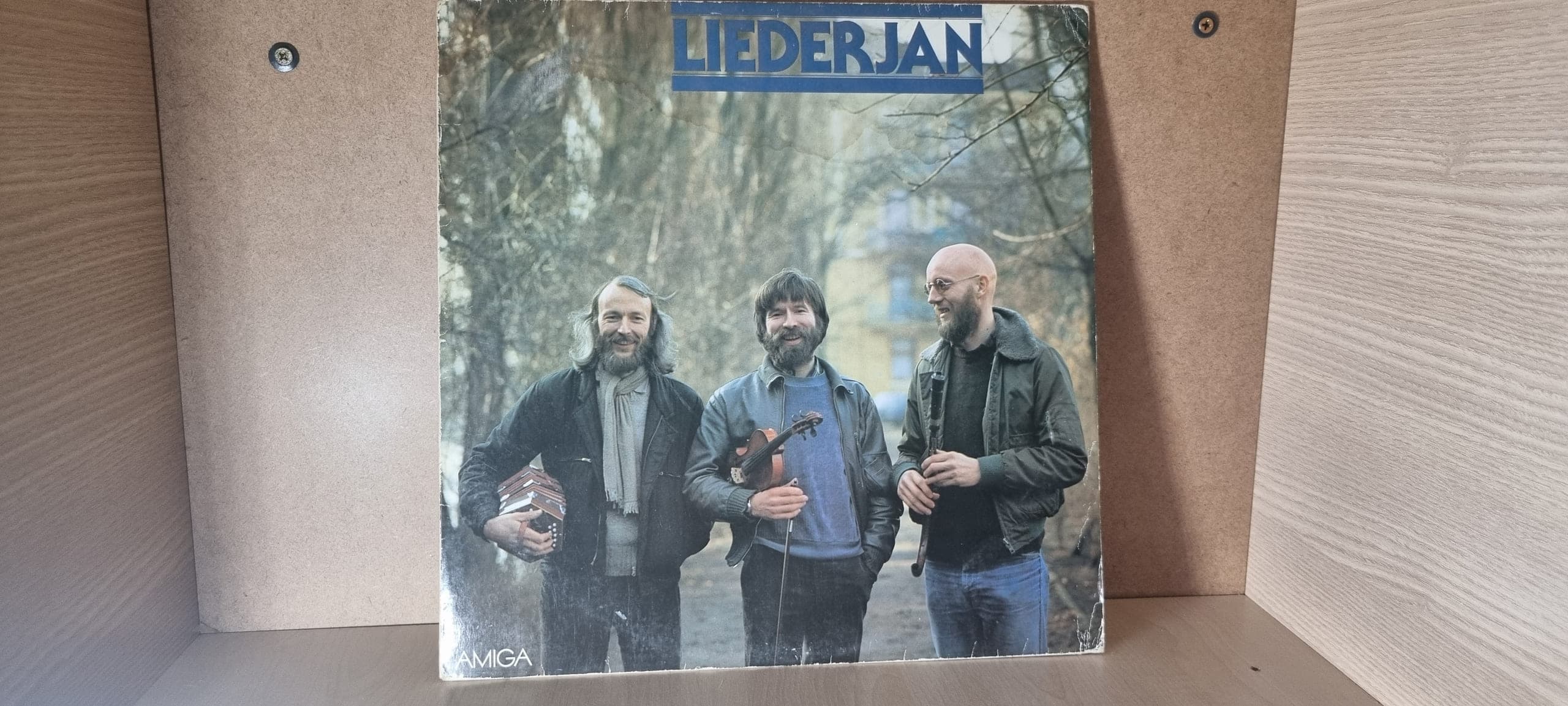 Etiqueta central de Liederjan — Liederjan