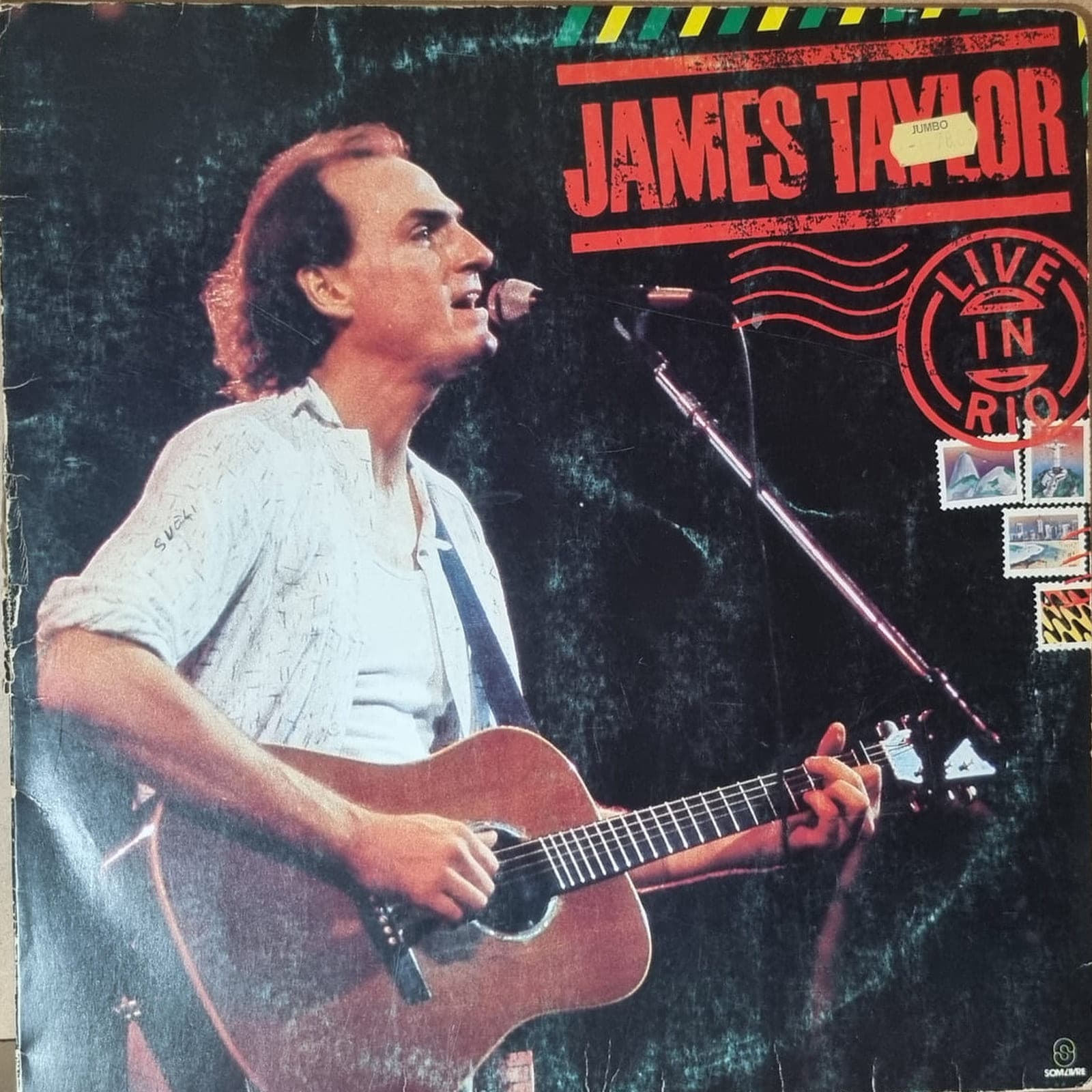 Capa de James Taylor — LIVE IN RIO
