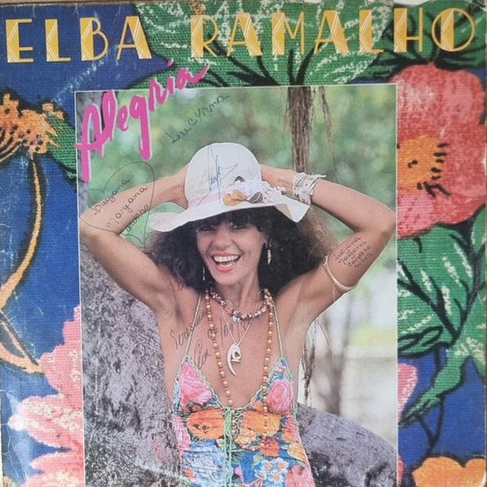 Capa de Elba Ramalho — Alegria