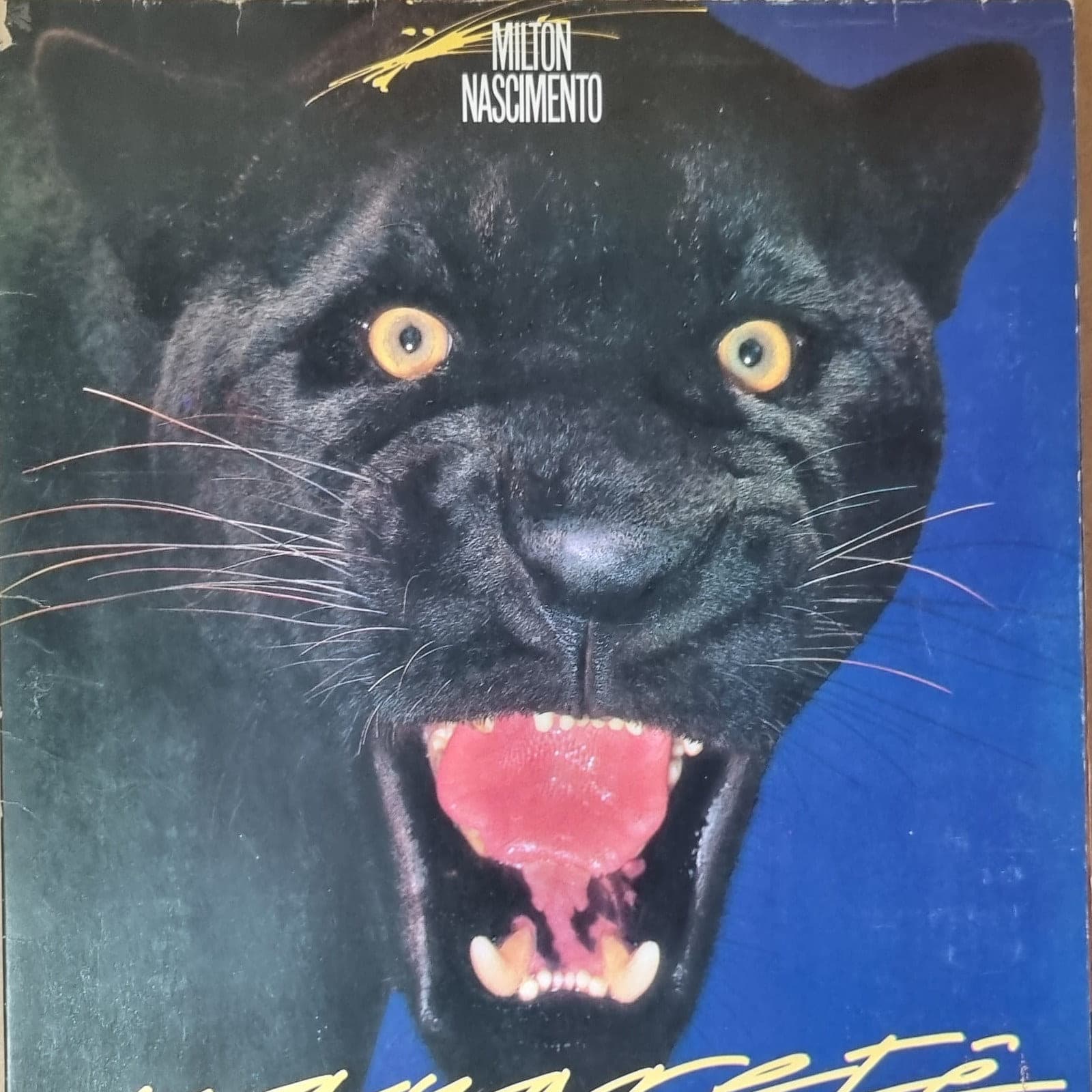 Capa de Milton Nascimento — Yauaretê