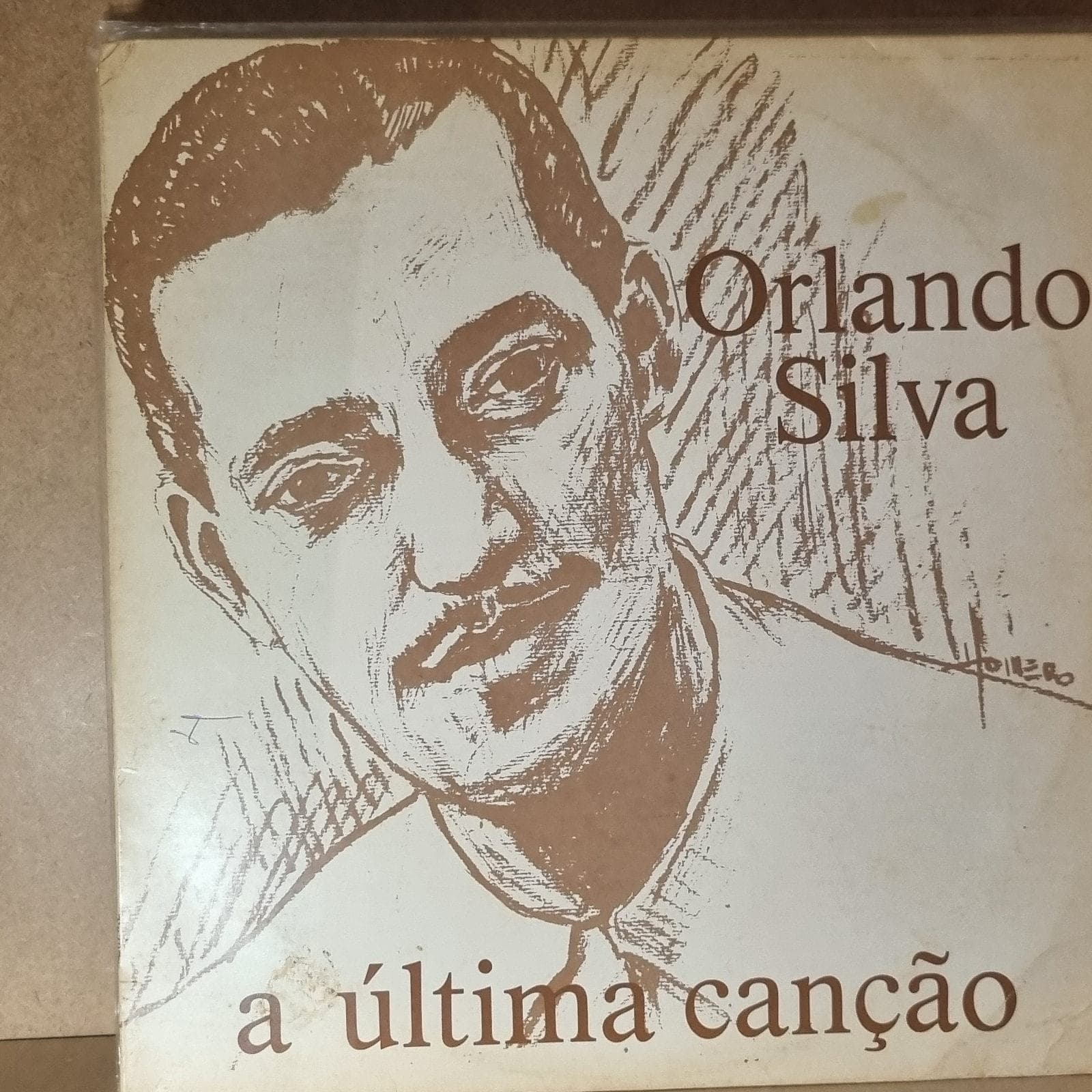Capa de Orlando Silva — A Última Canção
