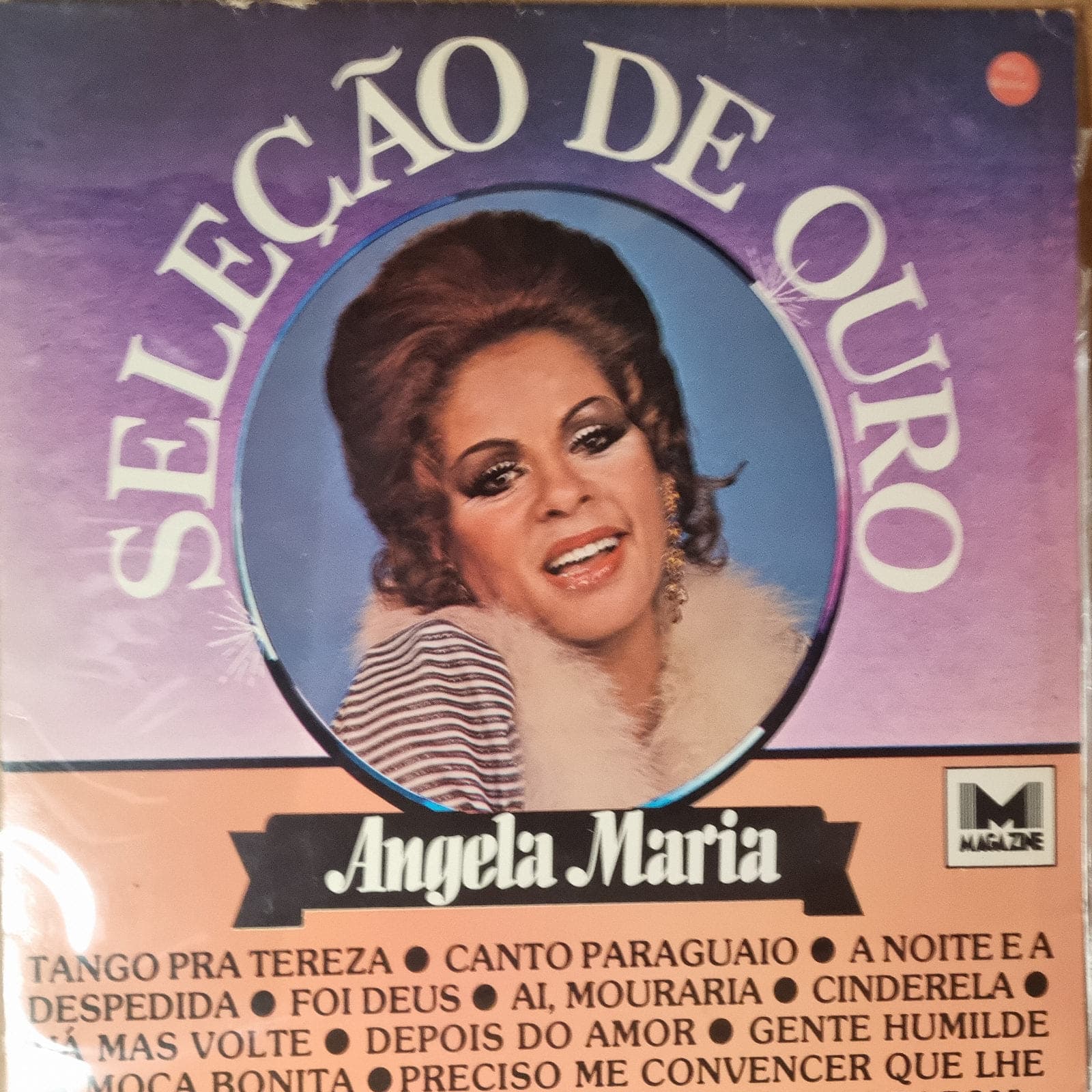 Capa de Angela Maria — Seleção de Ouro