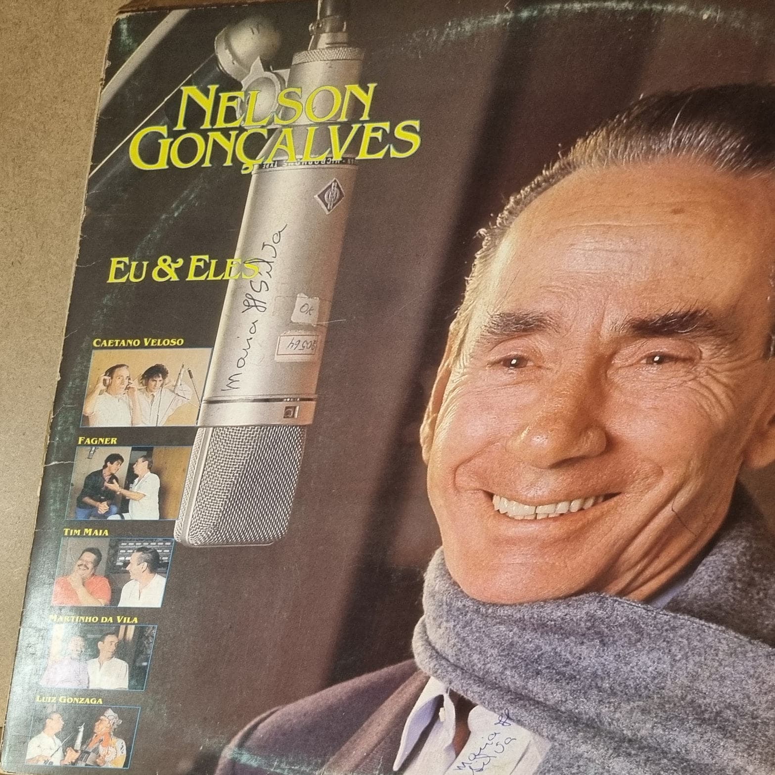 Capa de Nelson Gonçalves — Eu & Eles