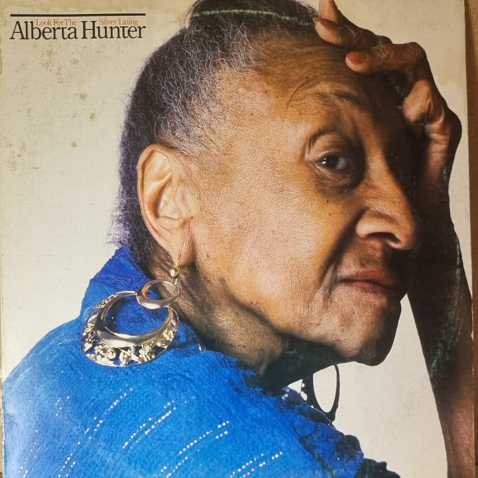 Etiqueta central de Alberta Hunter — Look For The Silver Lining