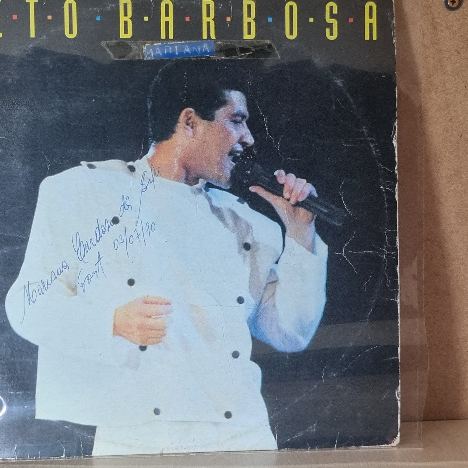 Etiqueta central de BETO BARBOSA — Beto Barbosa