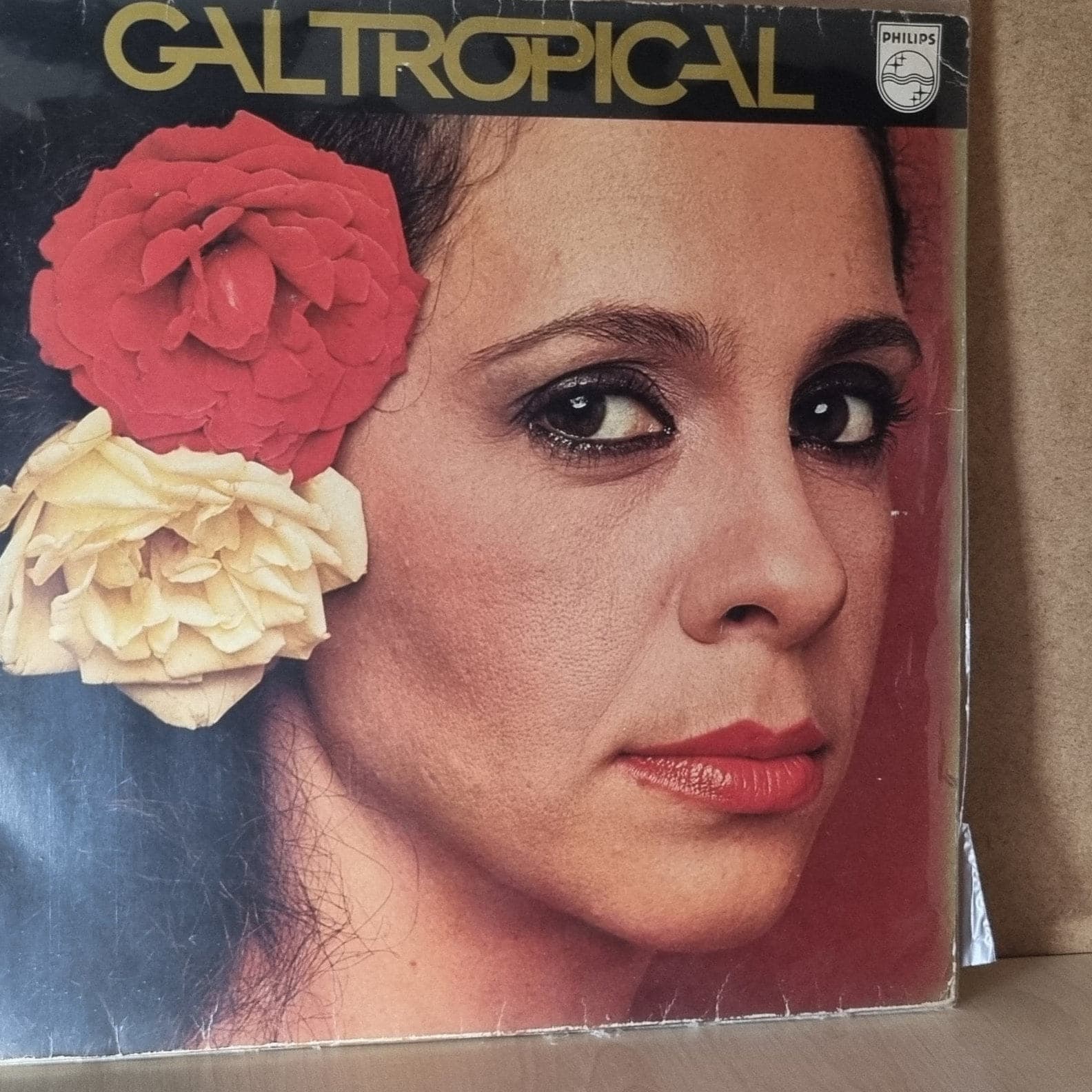 Etiqueta central de GAL COSTA — GAL TROPICAL