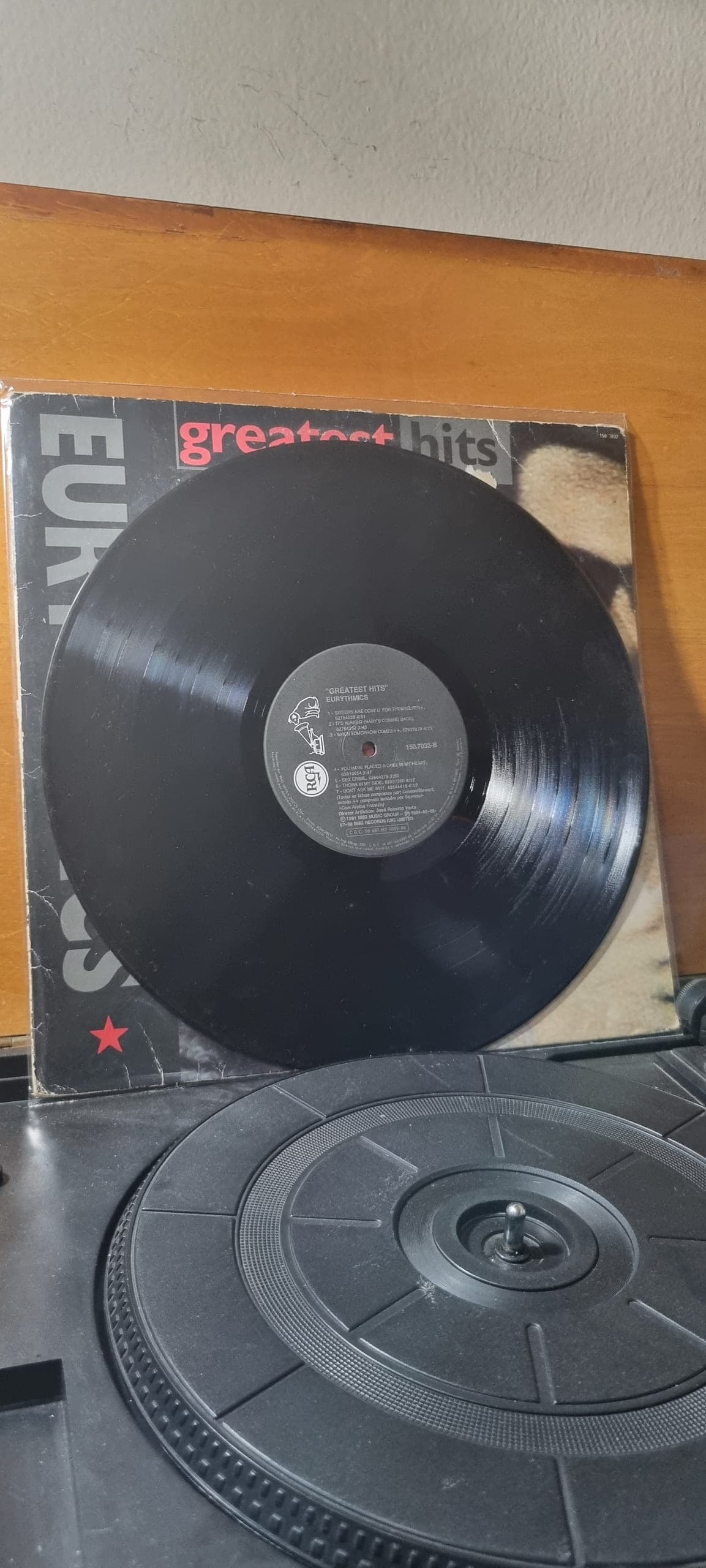 Capa de EURYTHMICS — GREATEST HITS
