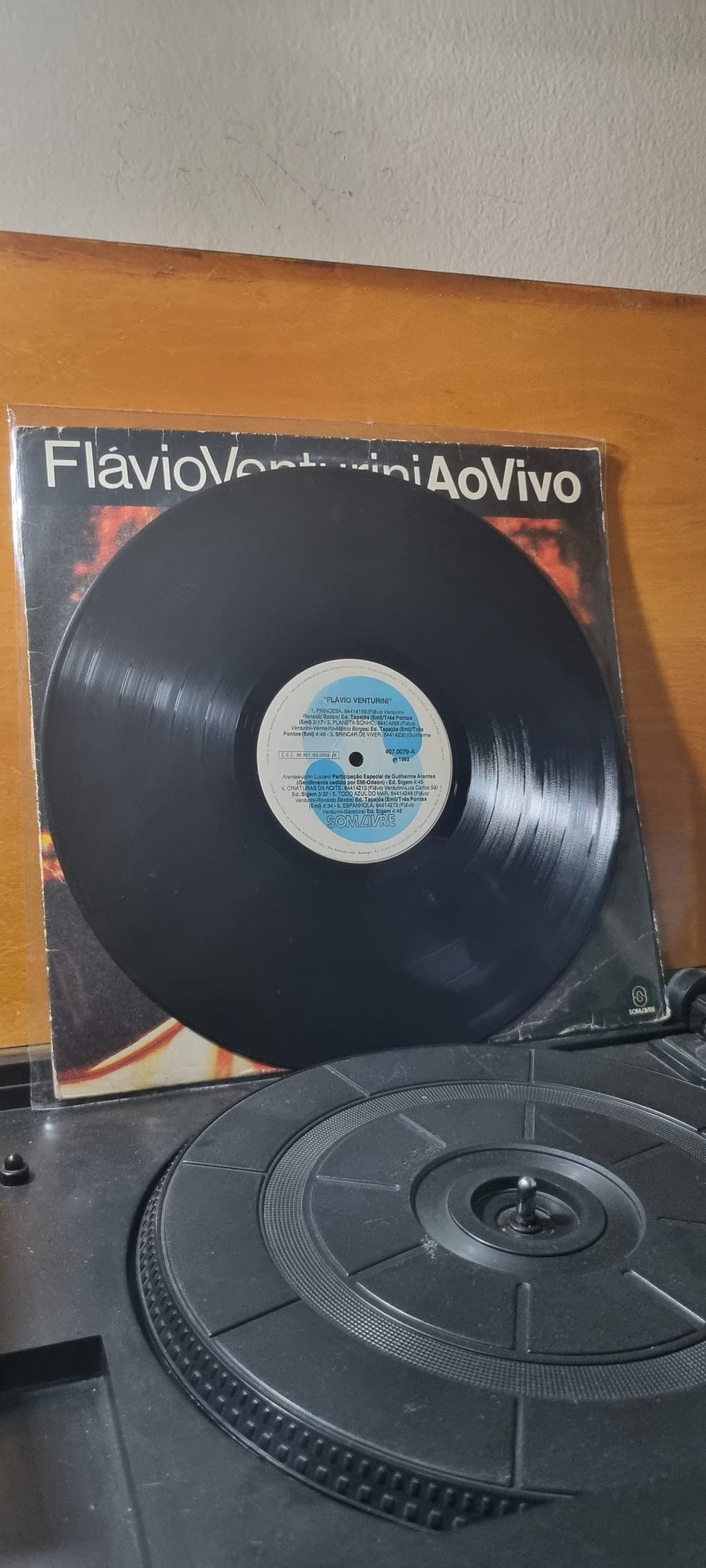 Capa de Flávio Venturini — Flávio Venturini Ao Vivo