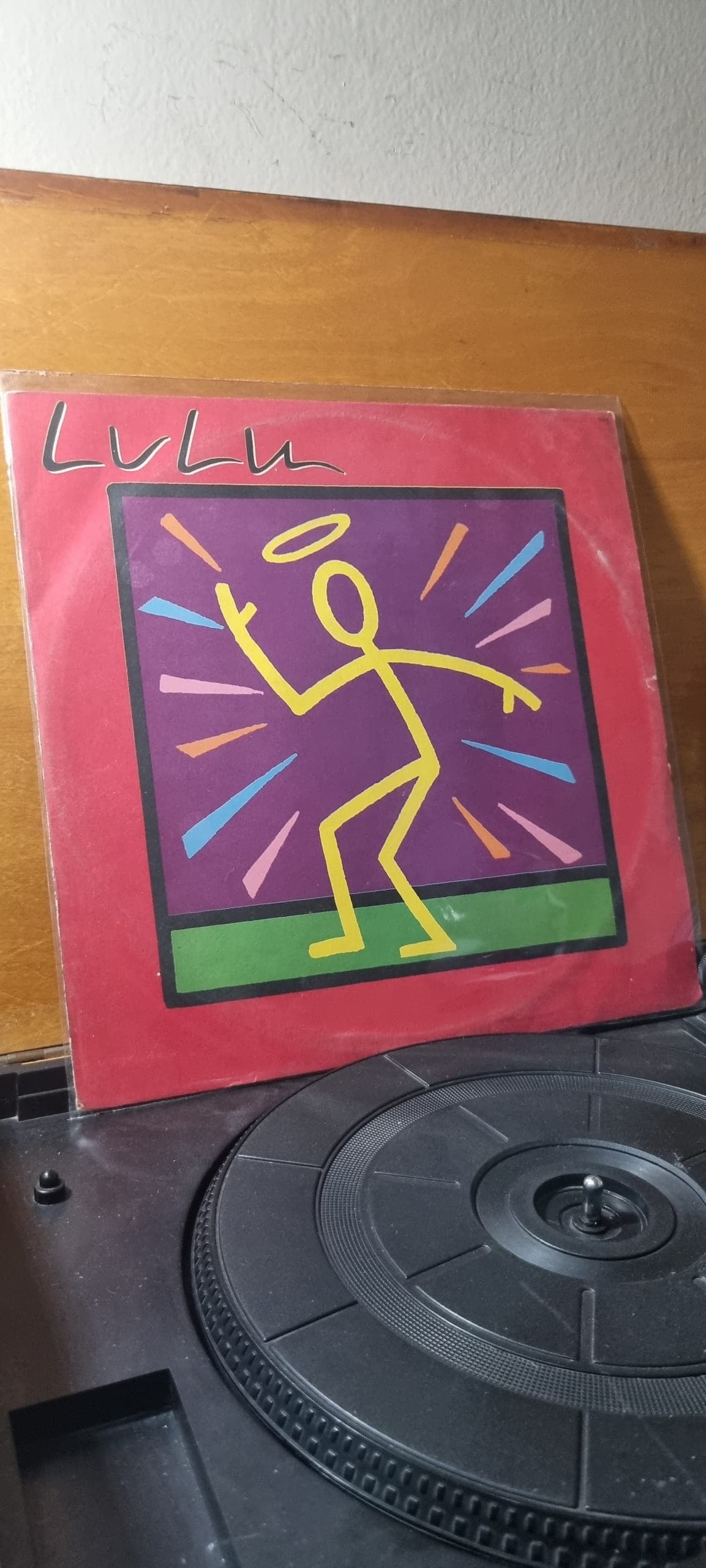 Etiqueta central de LULU SANTOS — Lulu