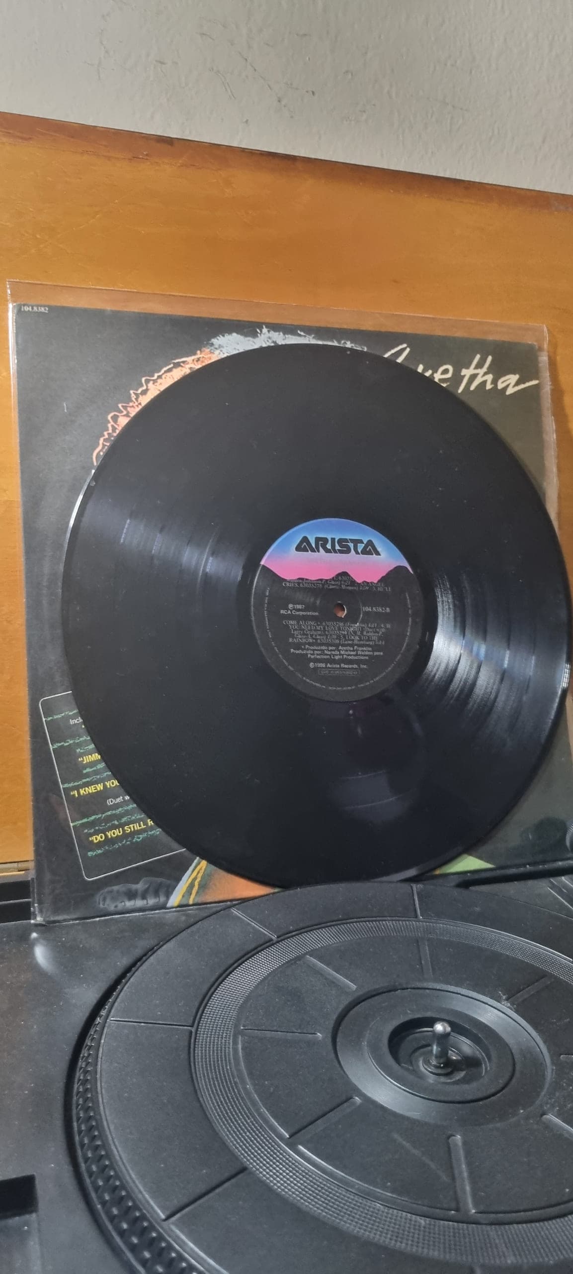 Capa de Aretha — Aretha