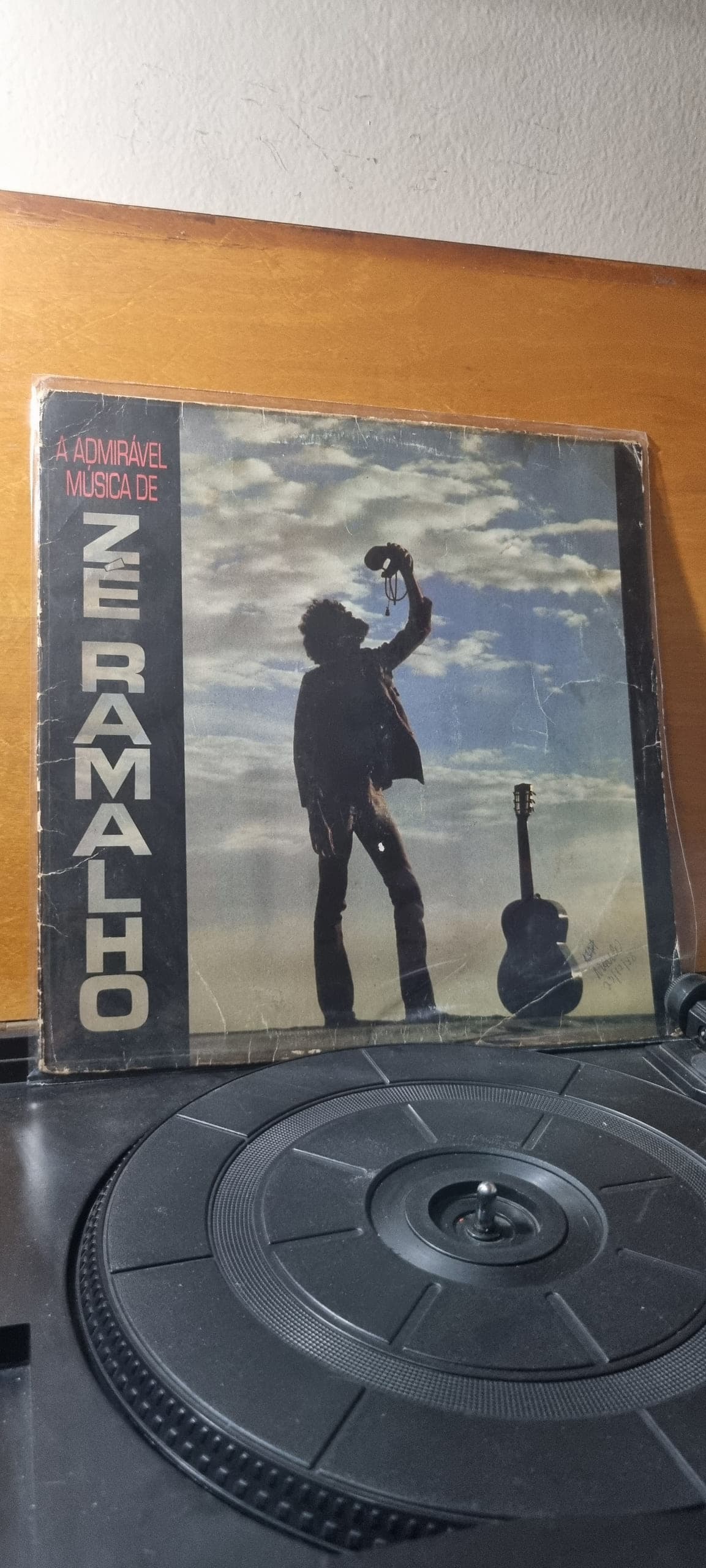 Etiqueta central de Zé Ramalho — A Admirável Música de Zé Ramalho