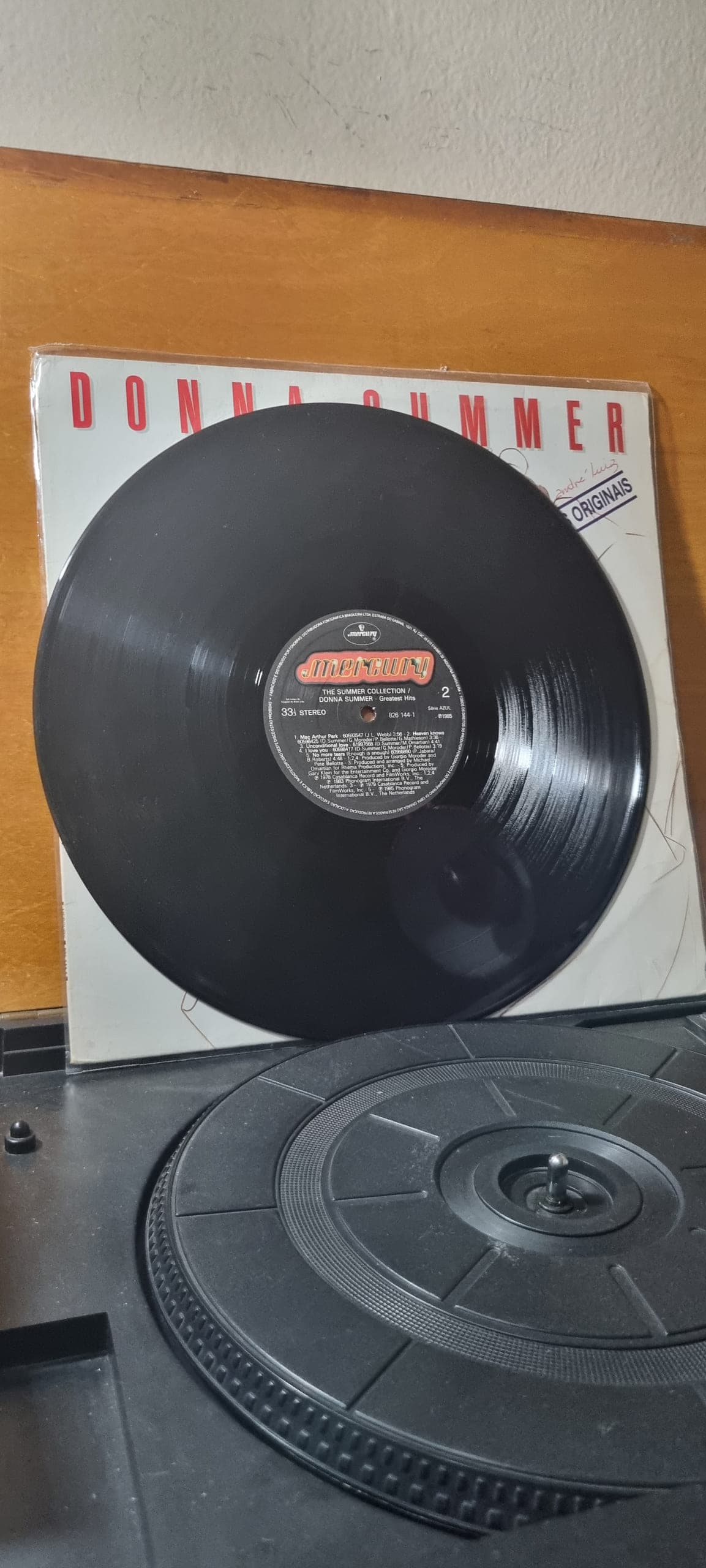 Capa de DONNA SUMMER — THE SUMMER COLLECTION / DONNA SUMMER - Greatest Hits