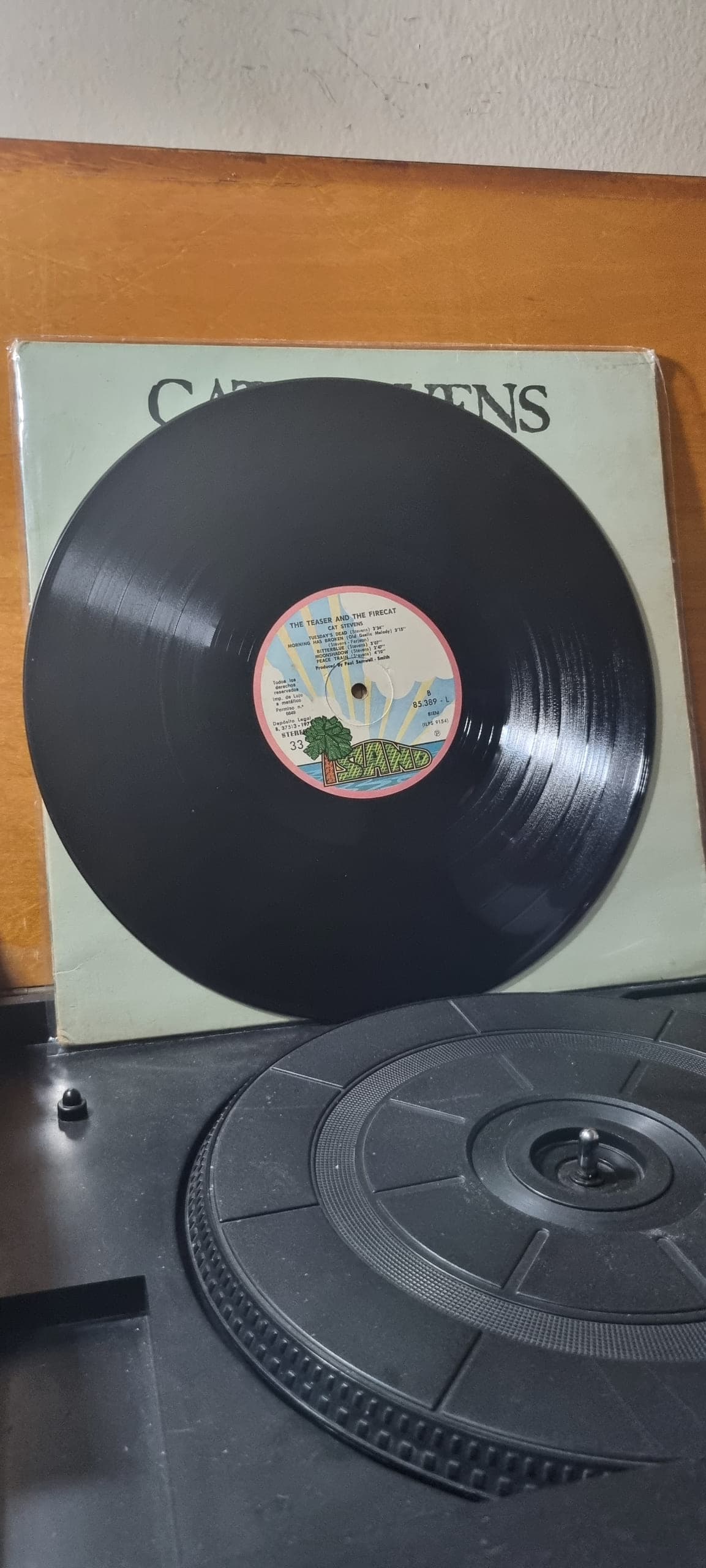 Capa de CAT STEVENS — THE TEASER AND THE FIRECAT