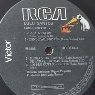 Etiqueta central — Lulu