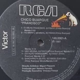 Etiqueta central — FRANCISCO