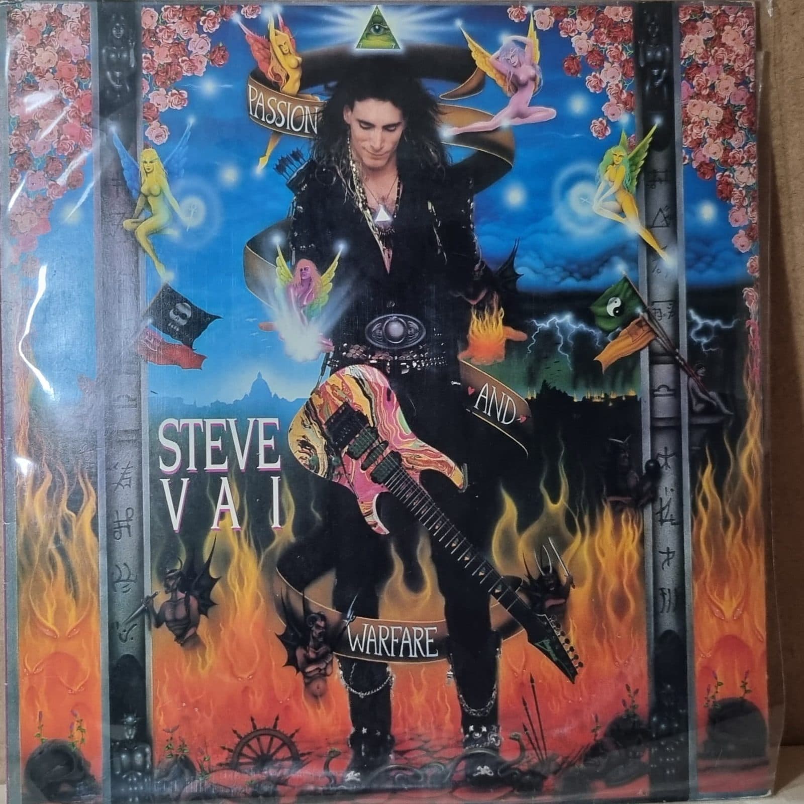Capa de Passion And Warfare, de Steve Vai