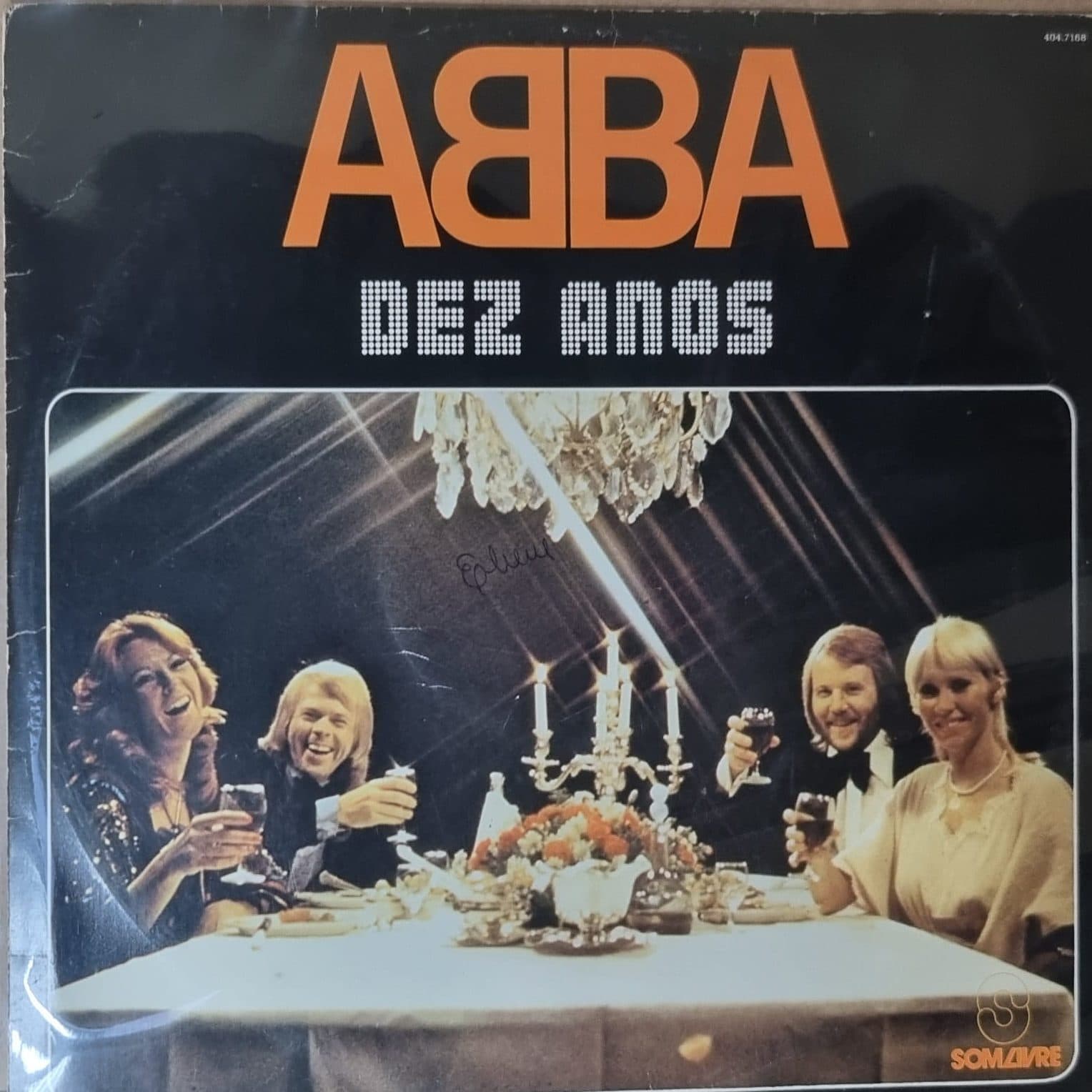 Capa de DEZ ANOS, de ABBA