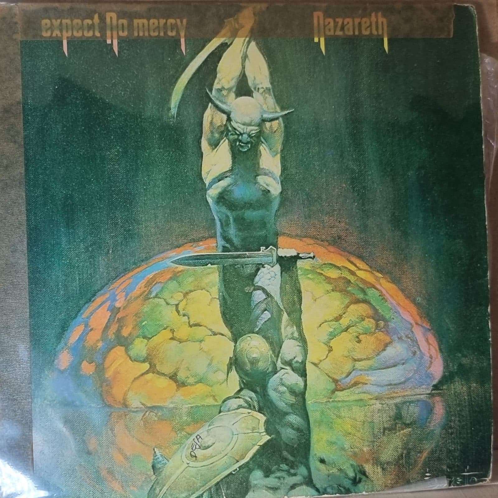 Capa de Expect No Mercy, de Nazareth