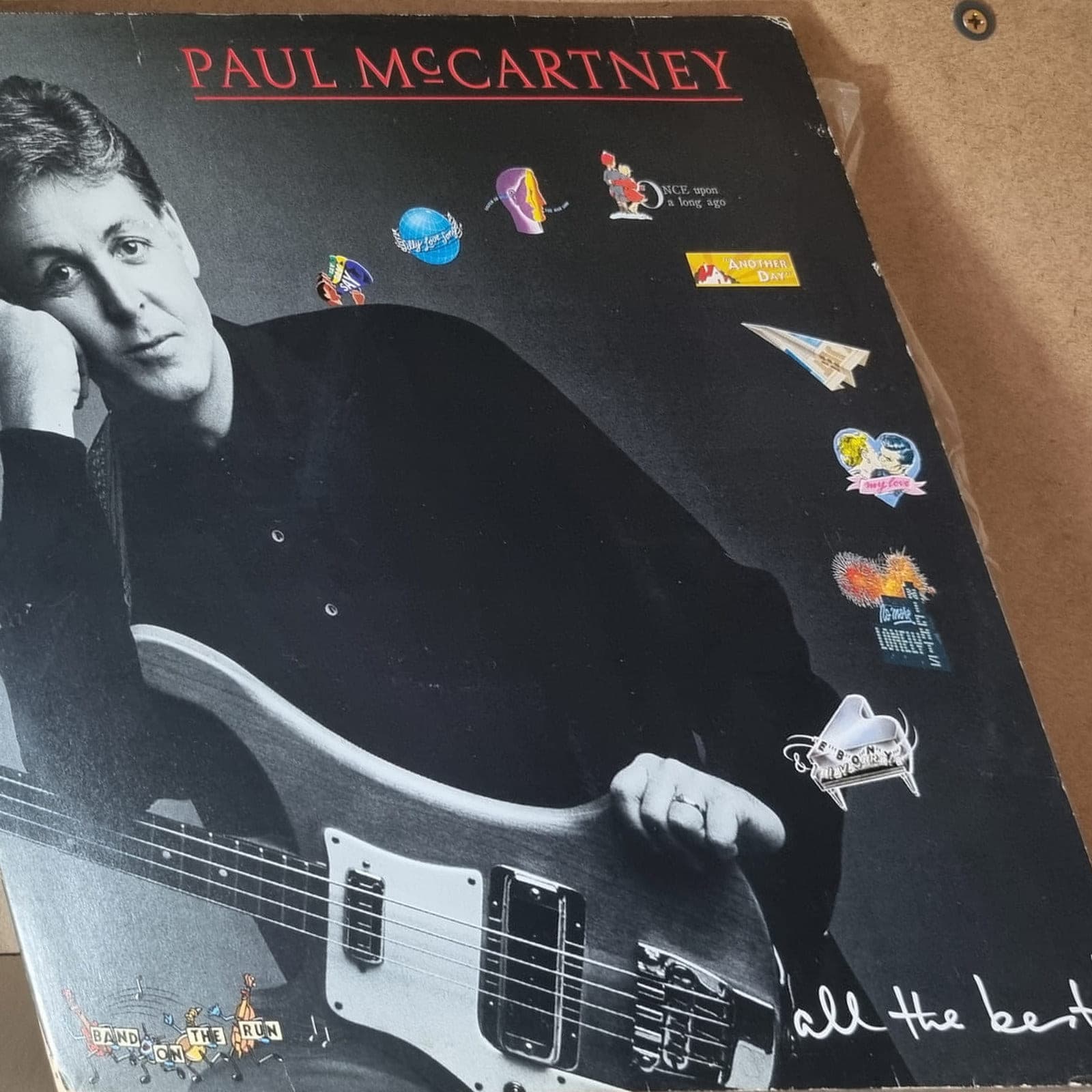 Capa de Paul McCartney — all the best!