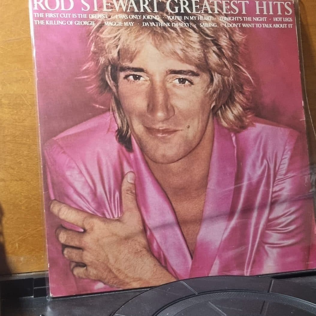 Capa de GREATEST HITS, de ROD STEWART