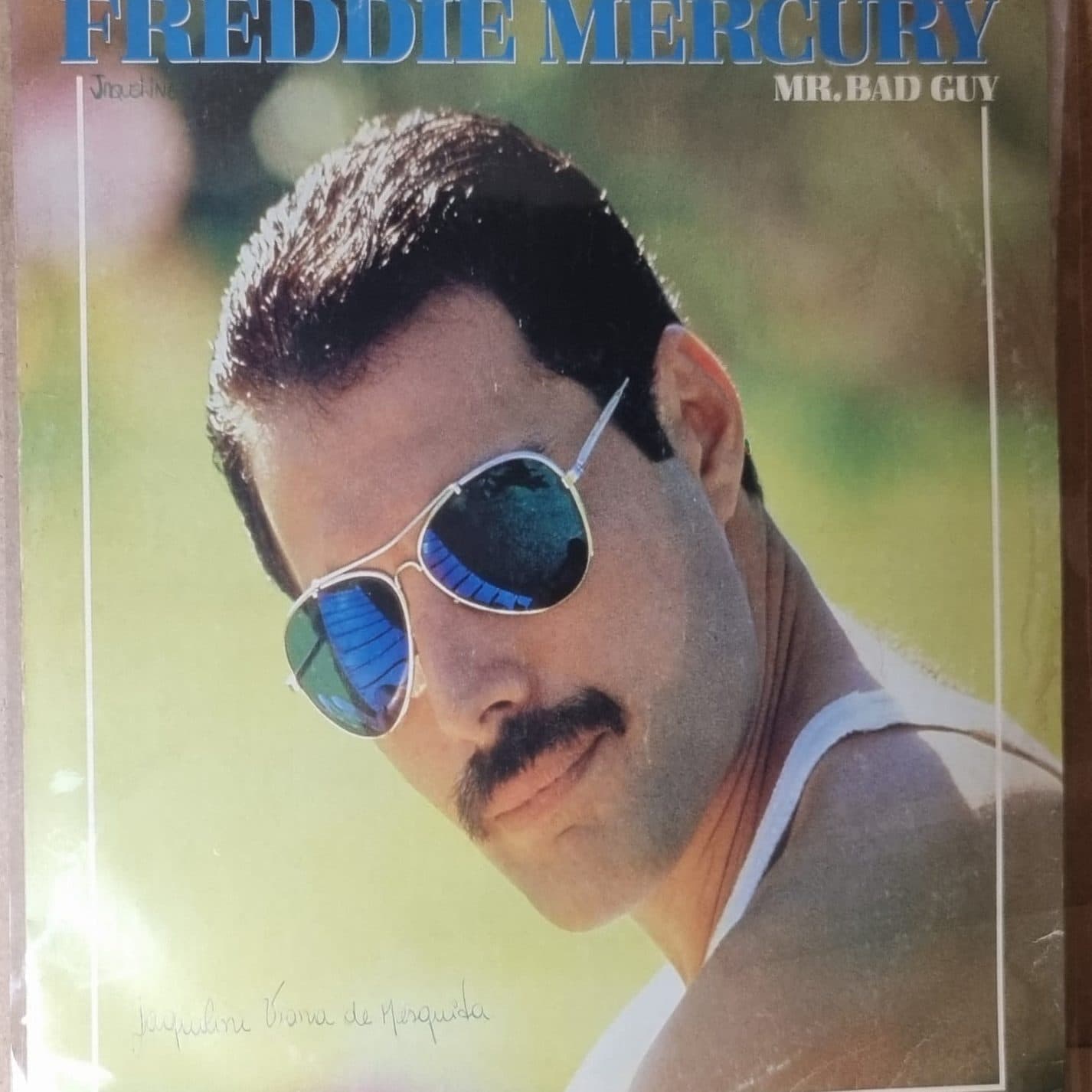Capa de Mr. Bad Guy, de Freddie Mercury